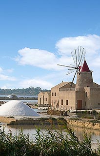opSicilie - Het zoutmuseum bij Marsala