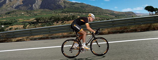 opSicilie - op de fiets in de buurt van Segesta, Sicilië