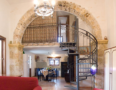opSicilie - foto's van vakantiewoning Casa nell'antico baglio, Balestrate - Sicilie