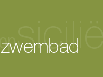 opSicilie card - zwembad